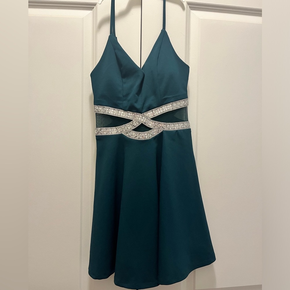 Green Dress Homecoming